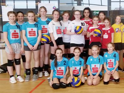 Bezirksmeistertitel für Volleyball-Rookies