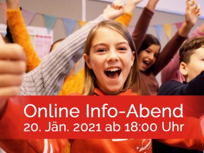 Online Info-Abend mit Live-Schulführung für Volks- und Mittelschüler