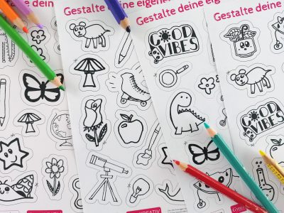 Gestalte deine eigenen Sticker