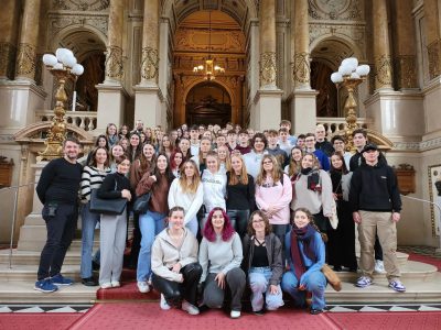 Exkursion ins Burgtheater und in die Nationalbibliothek