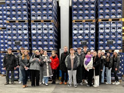 Lehrausgang in die Brauerei Zwettl