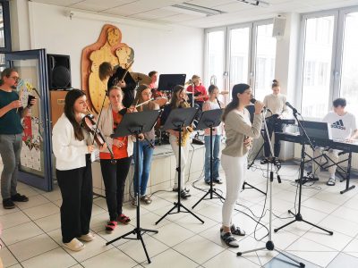 Pausenkonzert unserer Schulband