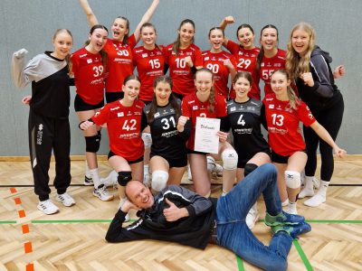 Oberstufen-Team erneut Volleyball-Landesmeister