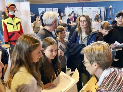 Besuch der Bildungsinformationsmesse